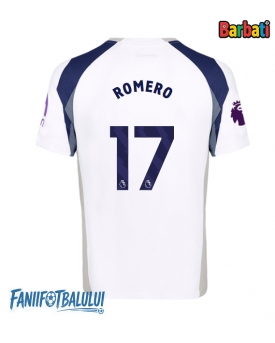 Tottenham Hotspur Cristian Romero #17 Tricou Fotbal Replică 2025-26 Barbati Acasa